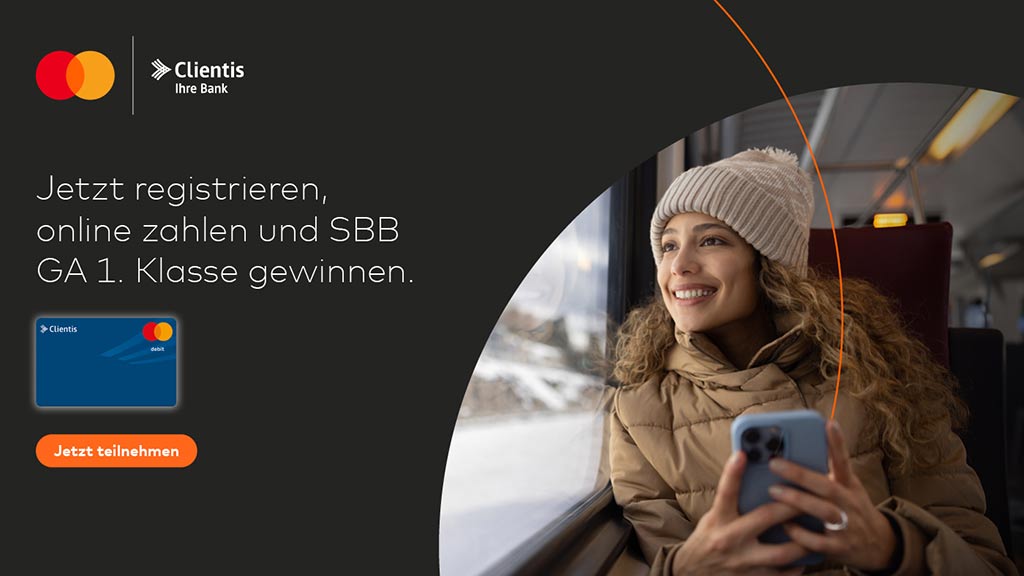 Kampagneninserat für Debit Mastercard